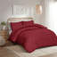 Matisyahu Microfiber Solid Colour Duvet Cover Set with Pillowcases-2023855662-2023855659
