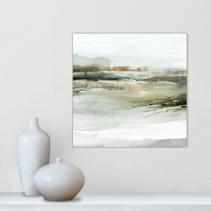 «Prologue II» par Isabelle Z, Sans cadre, L 16 po x H 16 po, Toile tendue