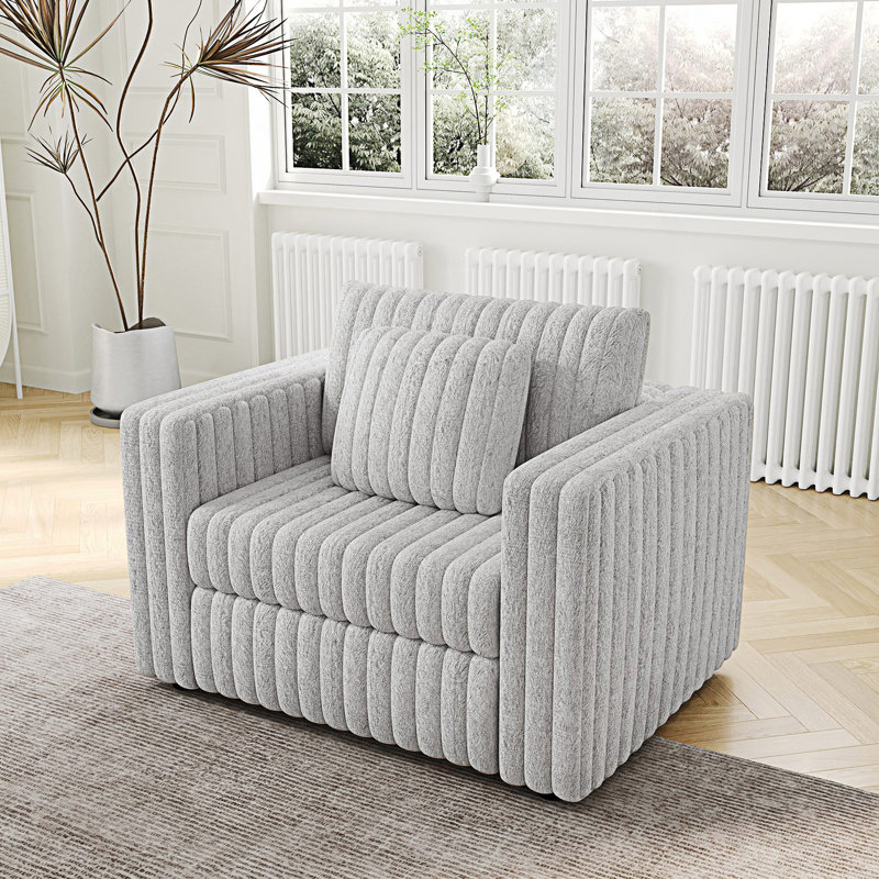 Canapé modulaire simple, Gris clair