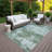 Machine Washable Indoor/Outdoor Jadiel ACN2362 Abstract Rug-812396040