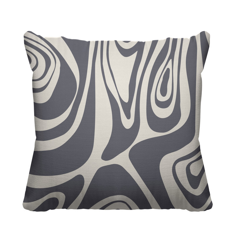 Housse et insert de coussin extérieur carré Cooper, L 15 po x H 15 po, Gris