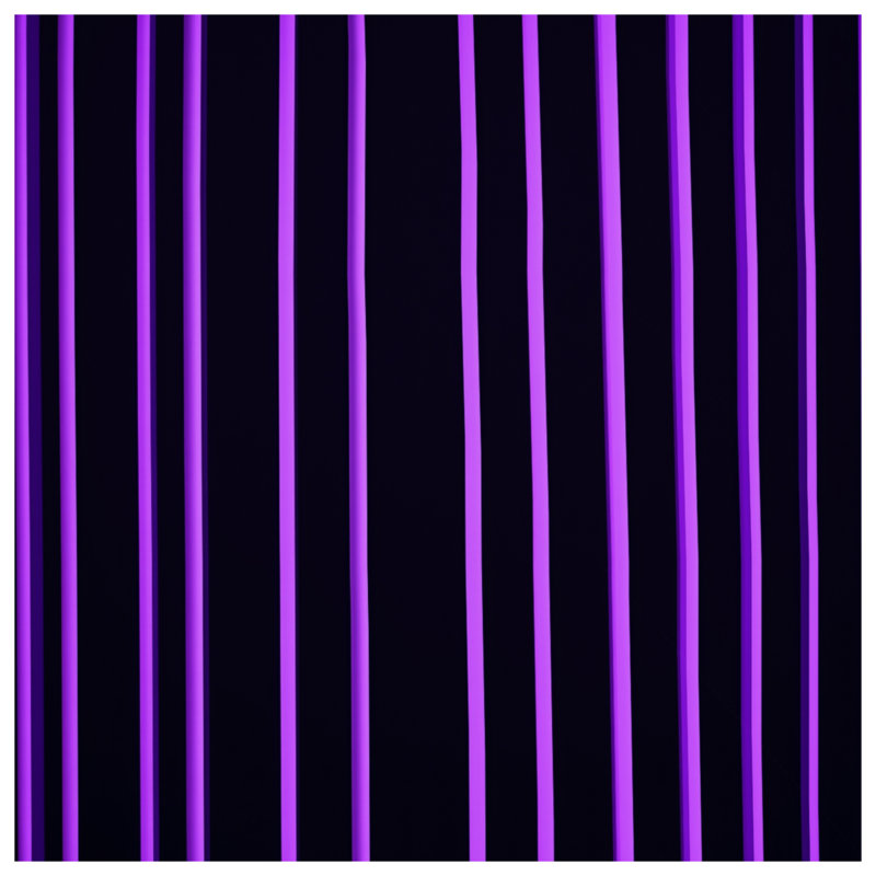 Purple Vertical Stripes Double Sided Throw Pillows, 20 x 20 inches