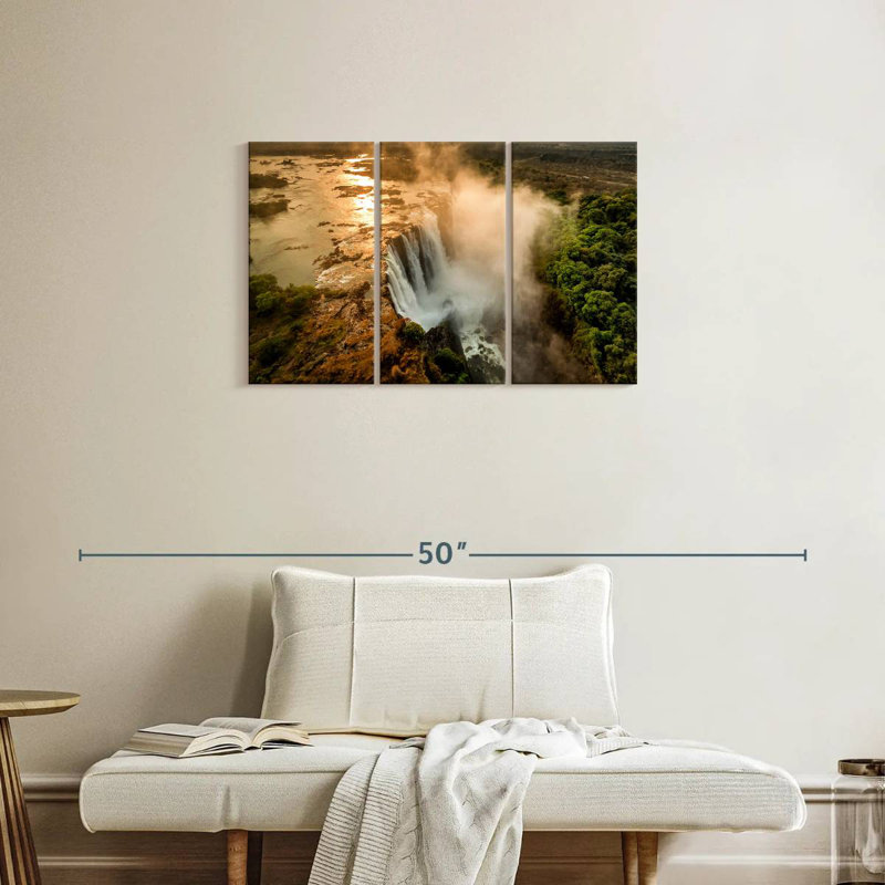 Alvord Victoria Falls Sunrise, H 20 po x l 33 po