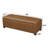 46-Inch Faux Leather Storage Ottoman Bench-1896165175