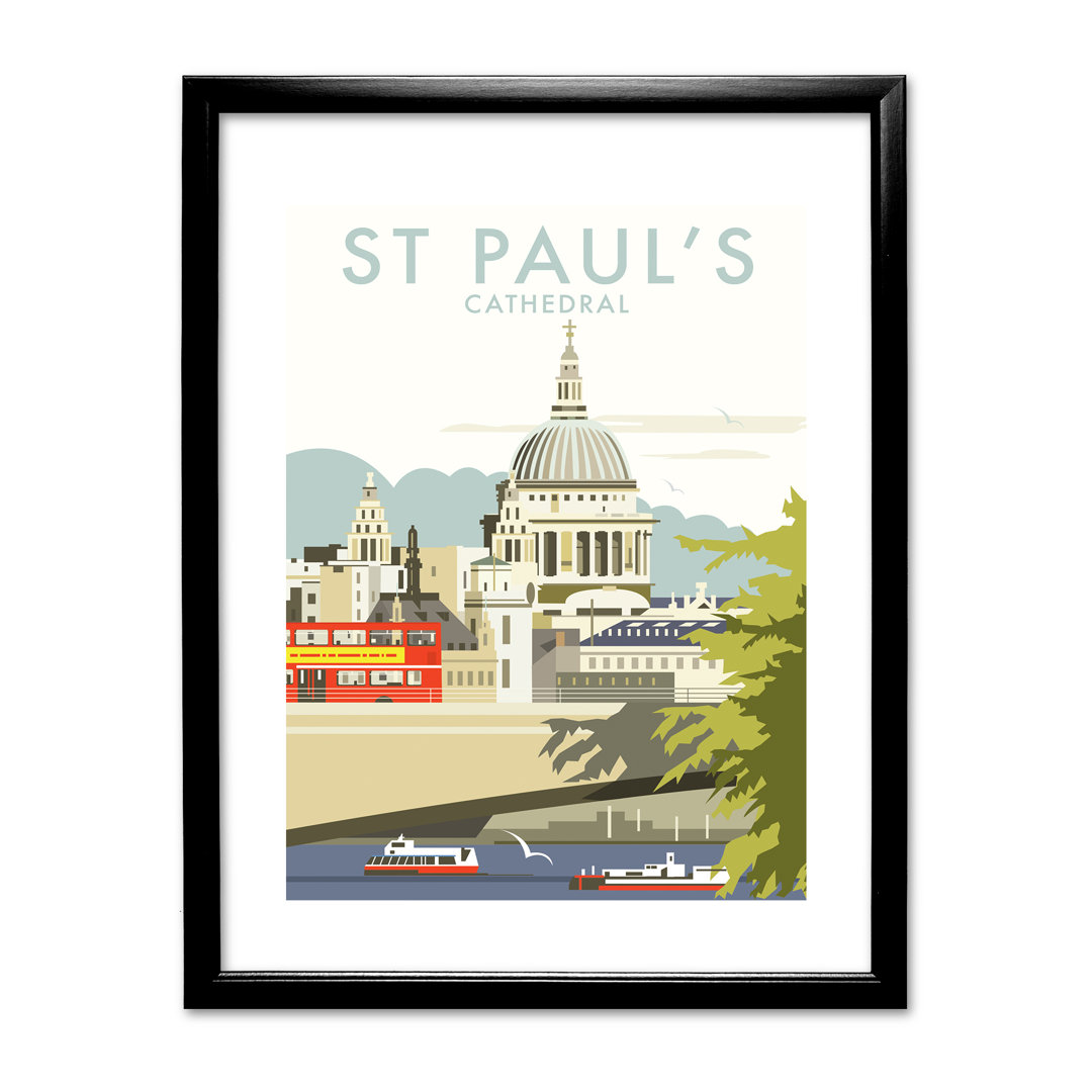 Dave Thompson - Single Picture Frame Print on Canvas
