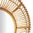 Raffaela Solid Wood Circle Wall Mirror-1891900883