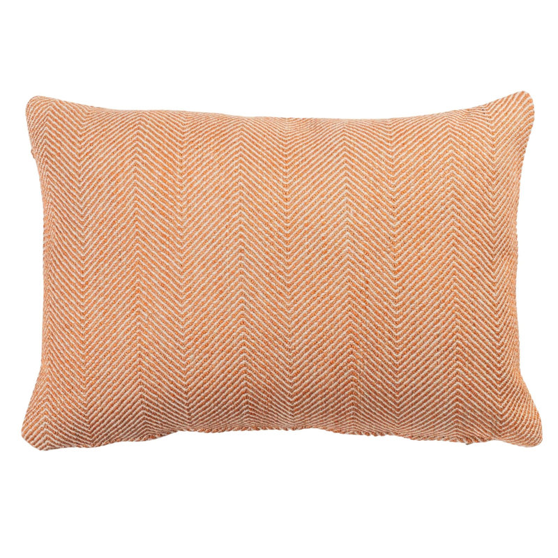 Orange Cushion, Synthetic filled, 43x30cm