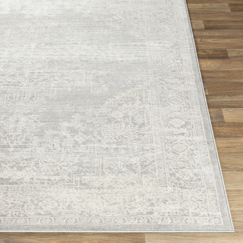 Amelie Light Grey/Off-White Rug, Rectangle 120 x 170cm
