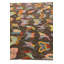 Tapis brun foncé 7 x 7 Perry