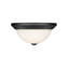 Plafonnier encastré 11 po 2 lumières Andrew-Joseph-2108978602