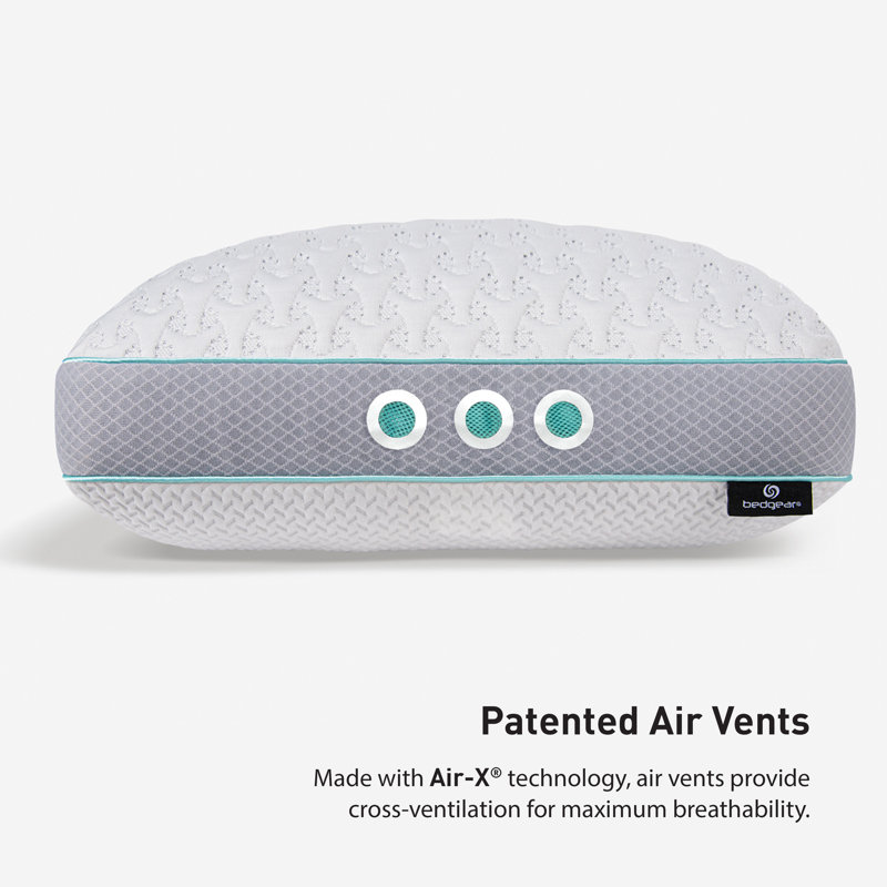 Gemini 2.0 White and Gray Cooling Performance Pillow
