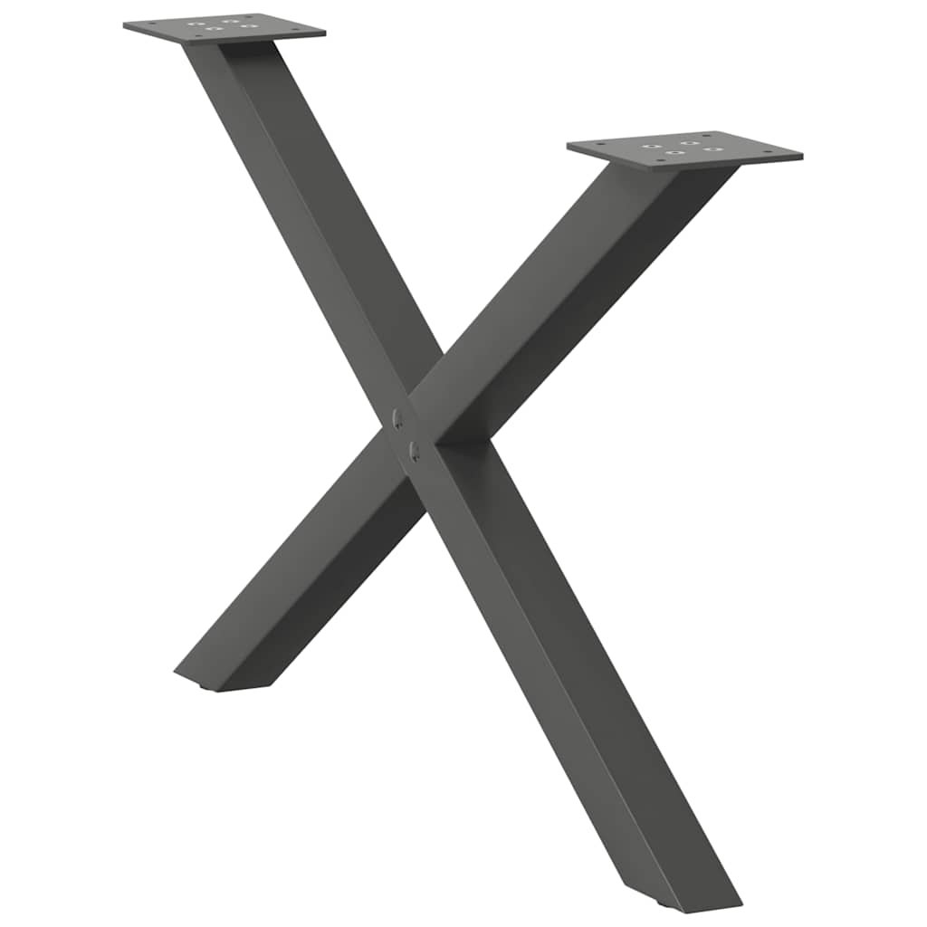 Dining Table Legs X-Shaped