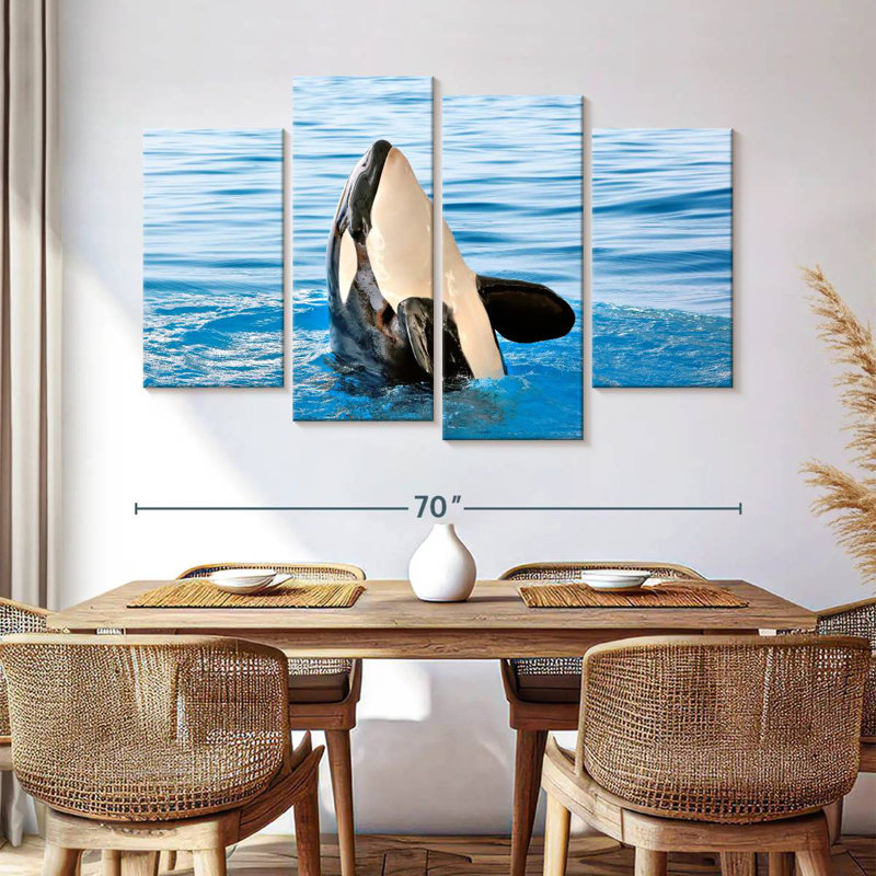 Brampt Orca Sighting, 42" H x 68" W