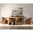 Vander 84" Oak Wood Dining Table-114180757