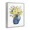 Giclée encadrée jaune ensoleillée, design par Carol Robinson