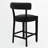 26" Mid-Century Modern Faux Leather Counter Height BarStool-8199564-1713337
