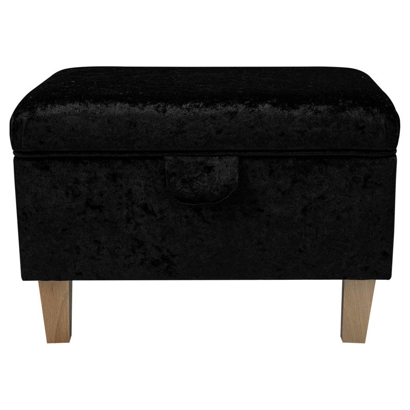 Polyester Upholstered Storage Bench