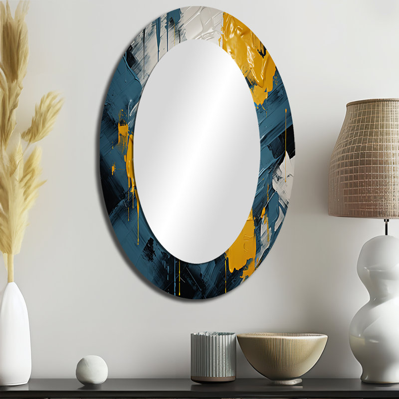 Miroir mural oval, 36 po x 24 po