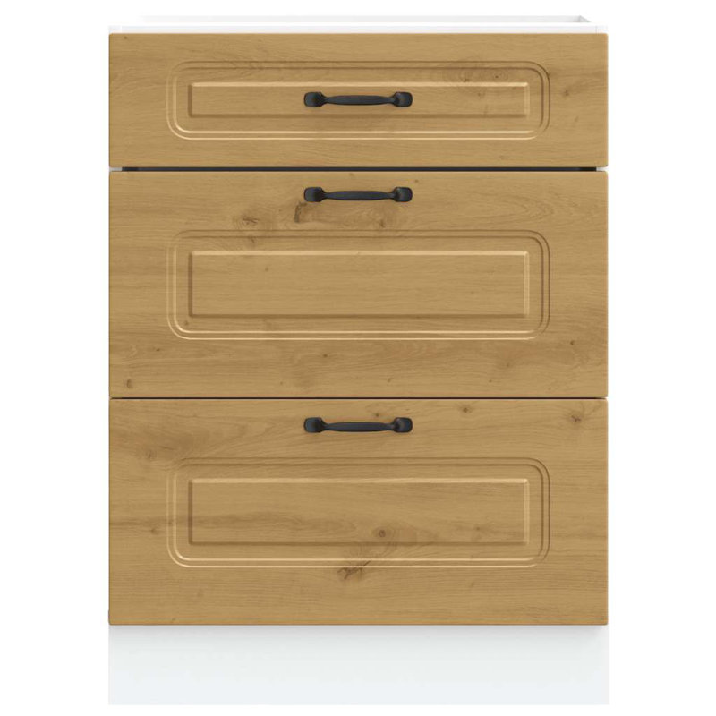 Badriya Standard Base Cabinet, Artisan Oak