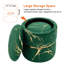 Repose-pieds rond avec rangement et repose-pieds Vlvet-1857815959