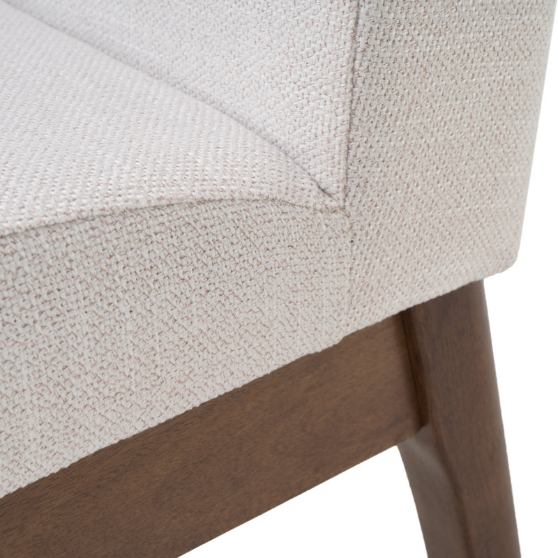 Ensemble repas pour 6 personnes, Noyer, Beige clair