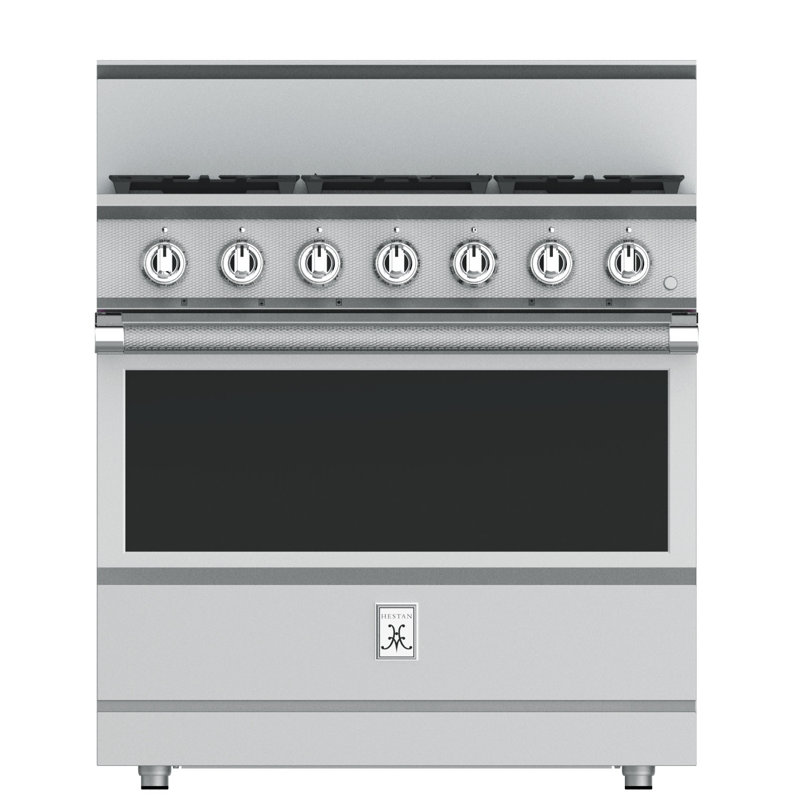 36" 5.4 cu. ft. Freestanding Gas, Liquid Propane, Stainless Steel