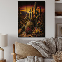 Desert Cactus  Posters, Impressions artistiques, Décoration murale