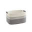 Panier de rangement pliable en polyester avec poignée pour tablette garde-robe-1034158618