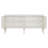 Console Cabinet With Exclusive Design, Patterned Glass Doors, Touch Open Function & Ornate Leg