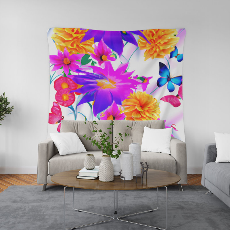 Tapisserie murale, H 60 po x l 51 po