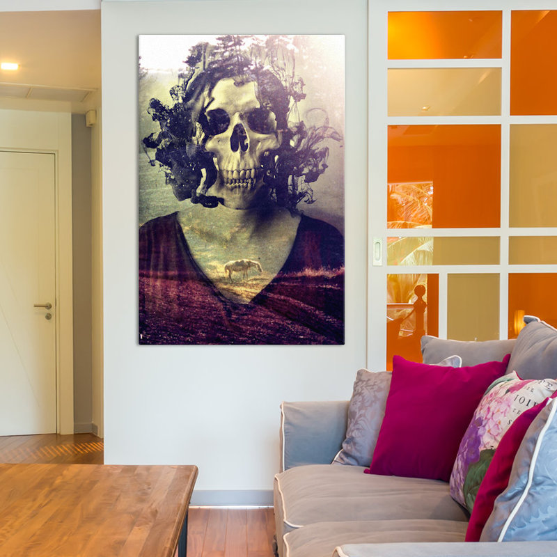 « marine park » par ali gulec, impression sur toile tendue, H 26 po x l 18 po x P 1,5 po, Toile tendue, Pas de tapis