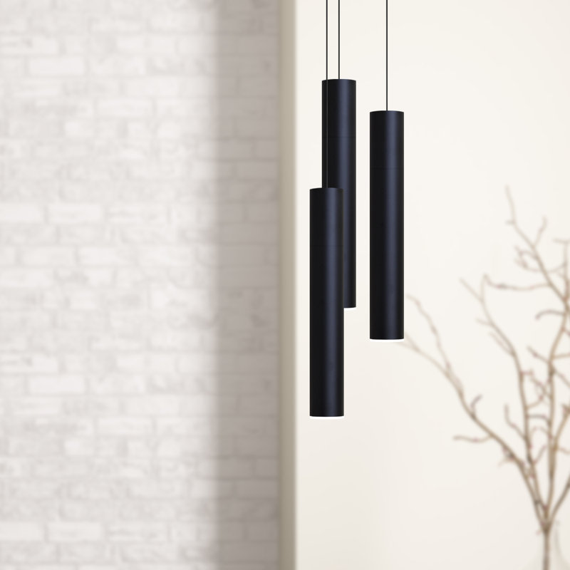 Chambery 3 - Light LED Cluster Pendant, Black