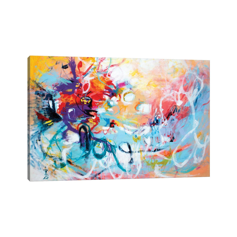 Fly West By Misako Chida - Wrapped Canvas Painting by Misako Chida - Wrapped Canvas Painting