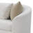 Reind Latte Tight Back Curved Sofa