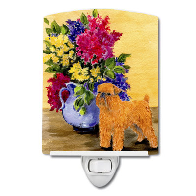 Brussels Griffon Ceramic Night Light