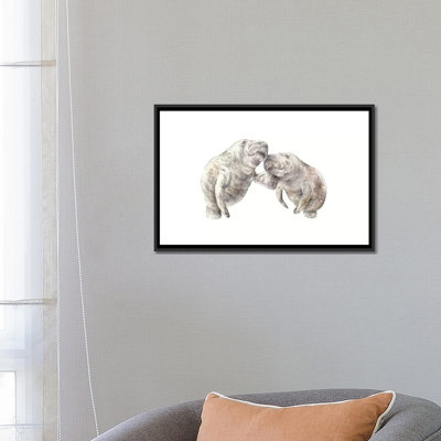 «Manatees» par Wandering Laur, reproduction sur toile tendue