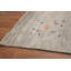Tapis neutre de style Gabbeh 7 x 12 avec des embellissements artistiques subtils