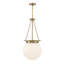 Luminaire sphère suspendu 3 lumières Chachi-86792531
