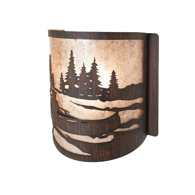 1 - Light Flush Mounted Sconce