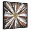 Winter Starburst - peinture sur toile à cadre flottant-46828891-46828889