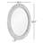 LeeRoy Round Woven Wall Mirror