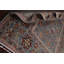 Tapis zone en laine 9 pi 3 po x 9 pi 9 po "one-of-kind" noué la new age kazak