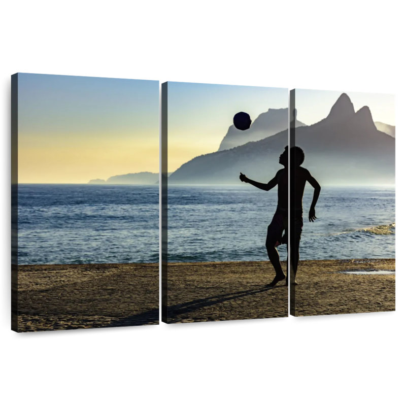 Sireci Beach Soccer, 42" H x 65" W