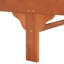Chaise longue simple inclinable en eucalyptus avec coussins 78,70 po Jivera-344943100-344942716