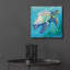 «Sea Turtle Swim Light» par Jeanette Vertentes, art mural en verre acrylique-175197335