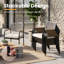 Ensemble de table de salle à manger toutes saisons, table et chaises d'extérieur pour le jardin et la cour-1698103873-1698103874