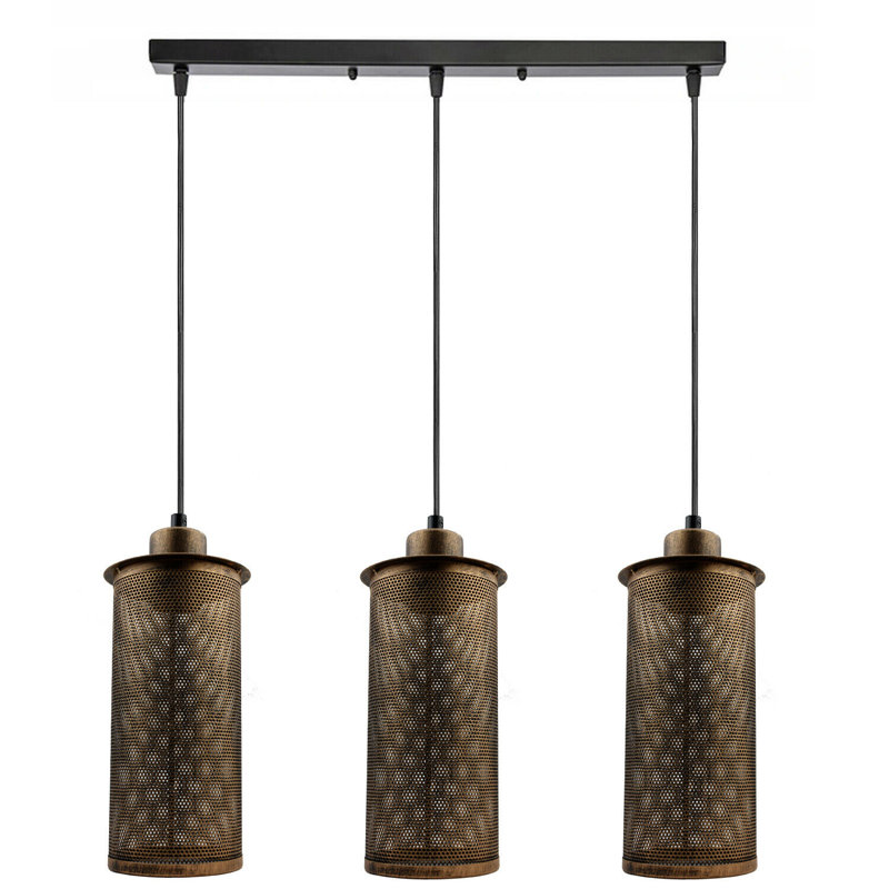 Bivins 3 - Light Black Kitchen Island Pendant
