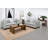 2-piece Upholstered Flared Arm Sofa Set Sand
