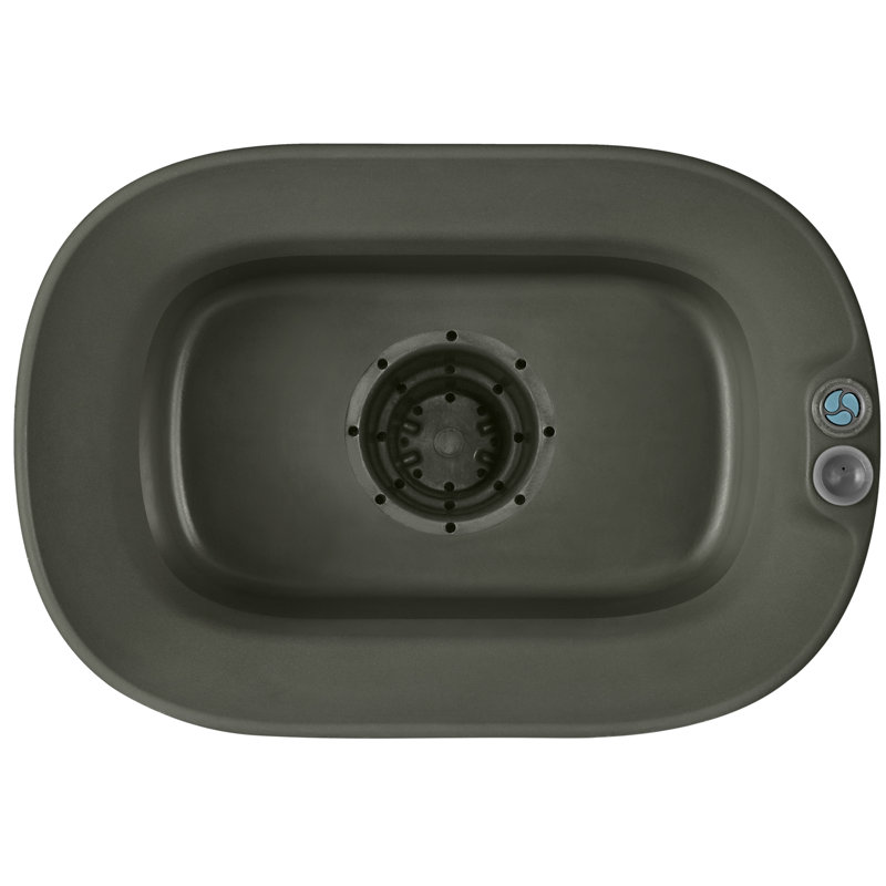 BOÎTE À PLATEAUX MODULAIRE, Mini auge 20 po x 14 po x H 12 po, Olive