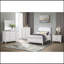 GLITTER WHITE NIGHTSTAND